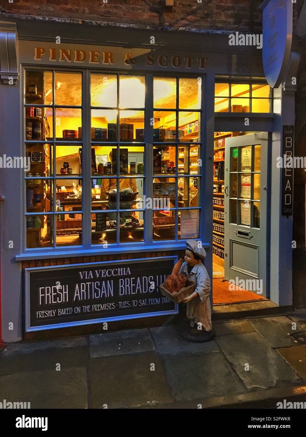 Artisan bakery York North Yorkshire England UK Stock Photo