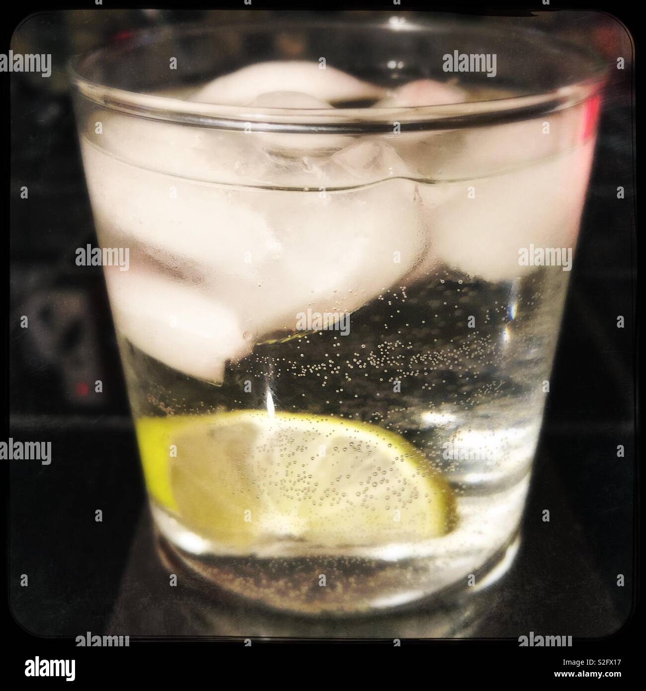 Gin & tonic - Smartphone Captured Stock Image