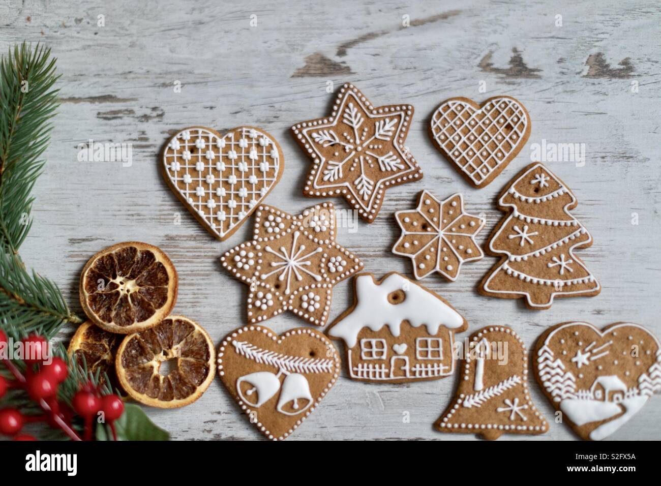 Gingerbreads Stock Photo
