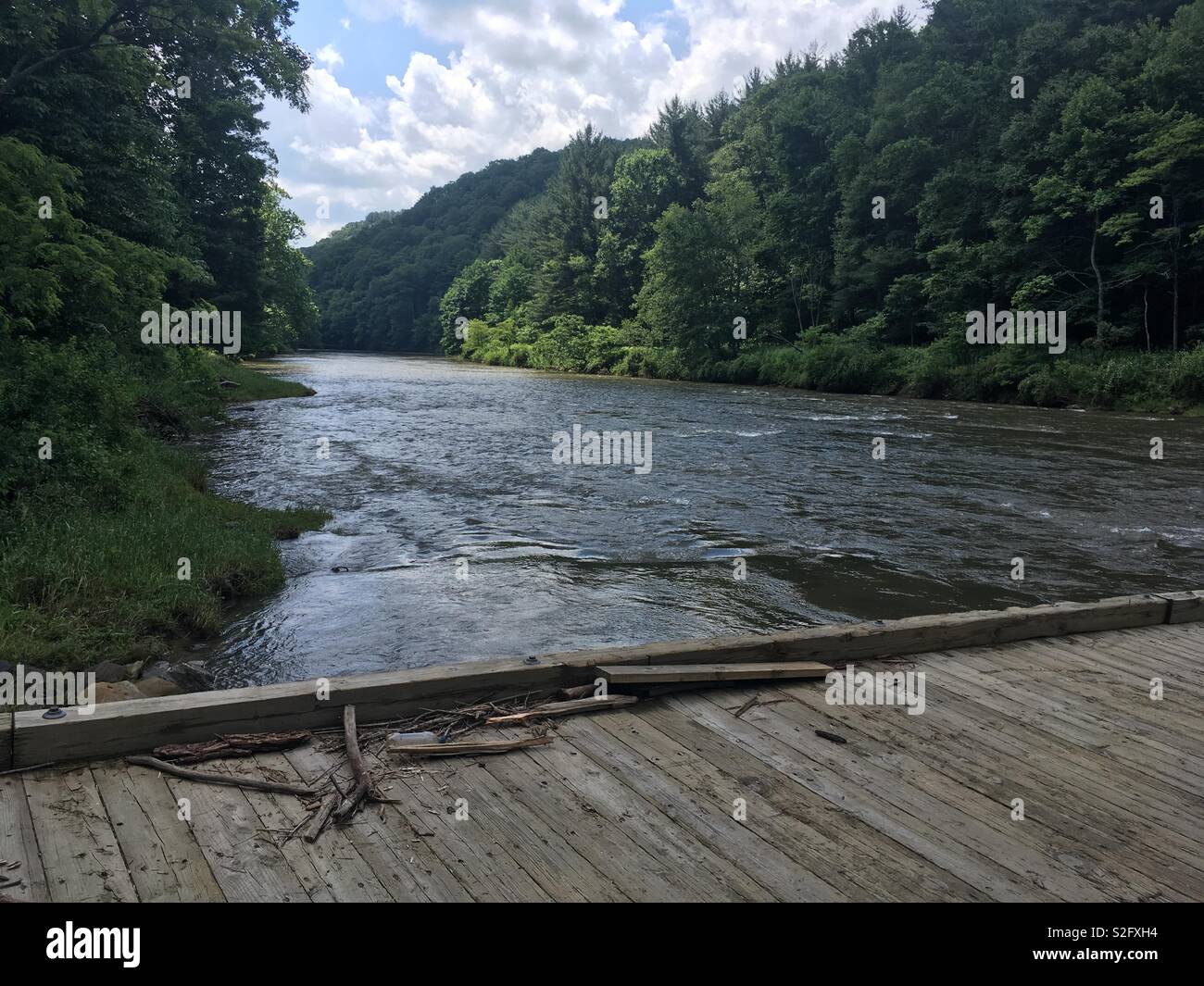 New River West Jefferson, NC Stock Photo Alamy
