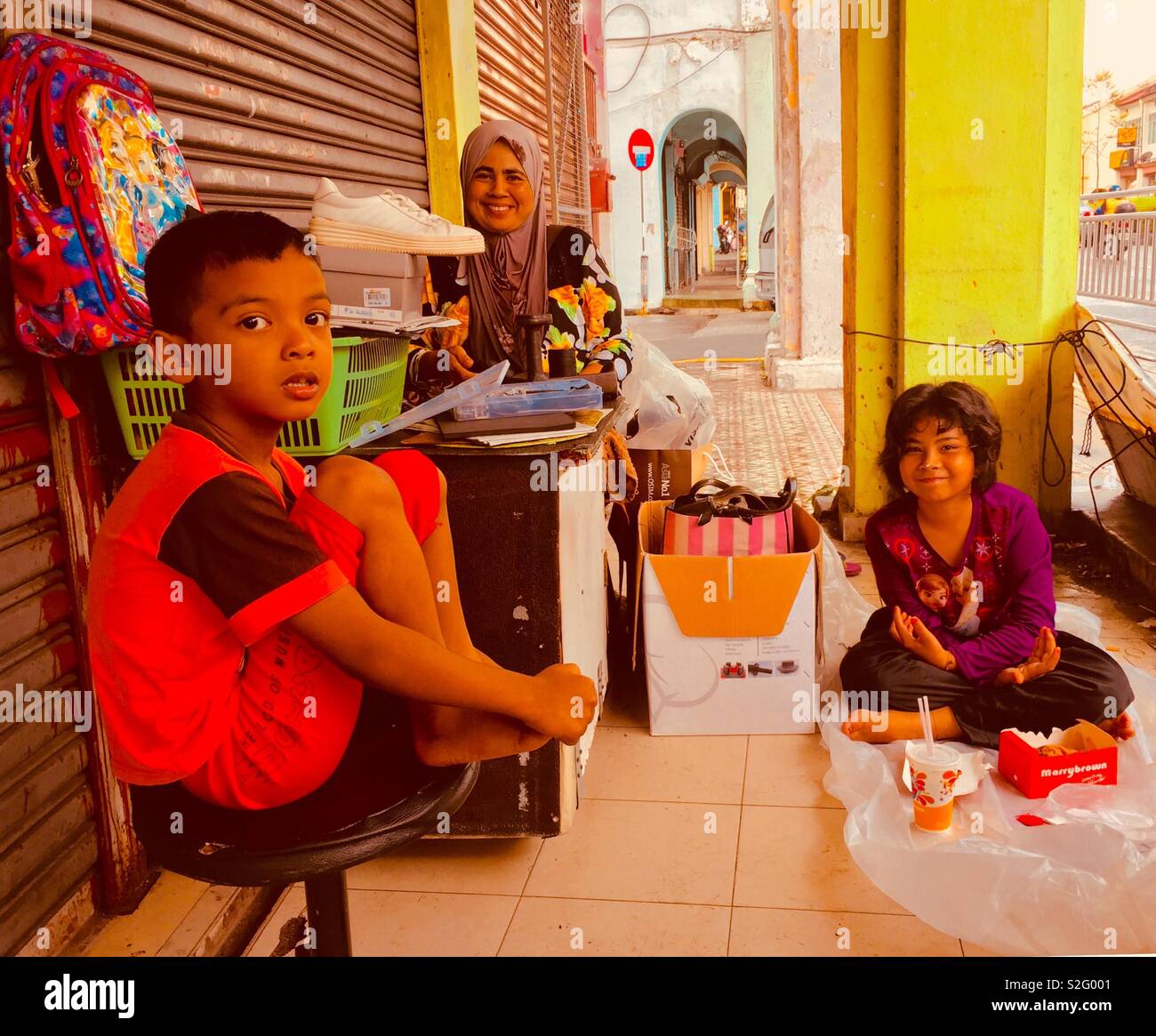 travel-image-of-local-family-in-penang-malaysia-the-mother-is-a