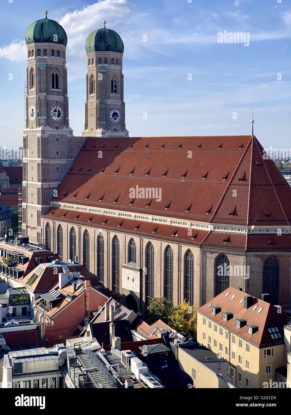 Frauenkirche, Munich, Germany. Stock Photo