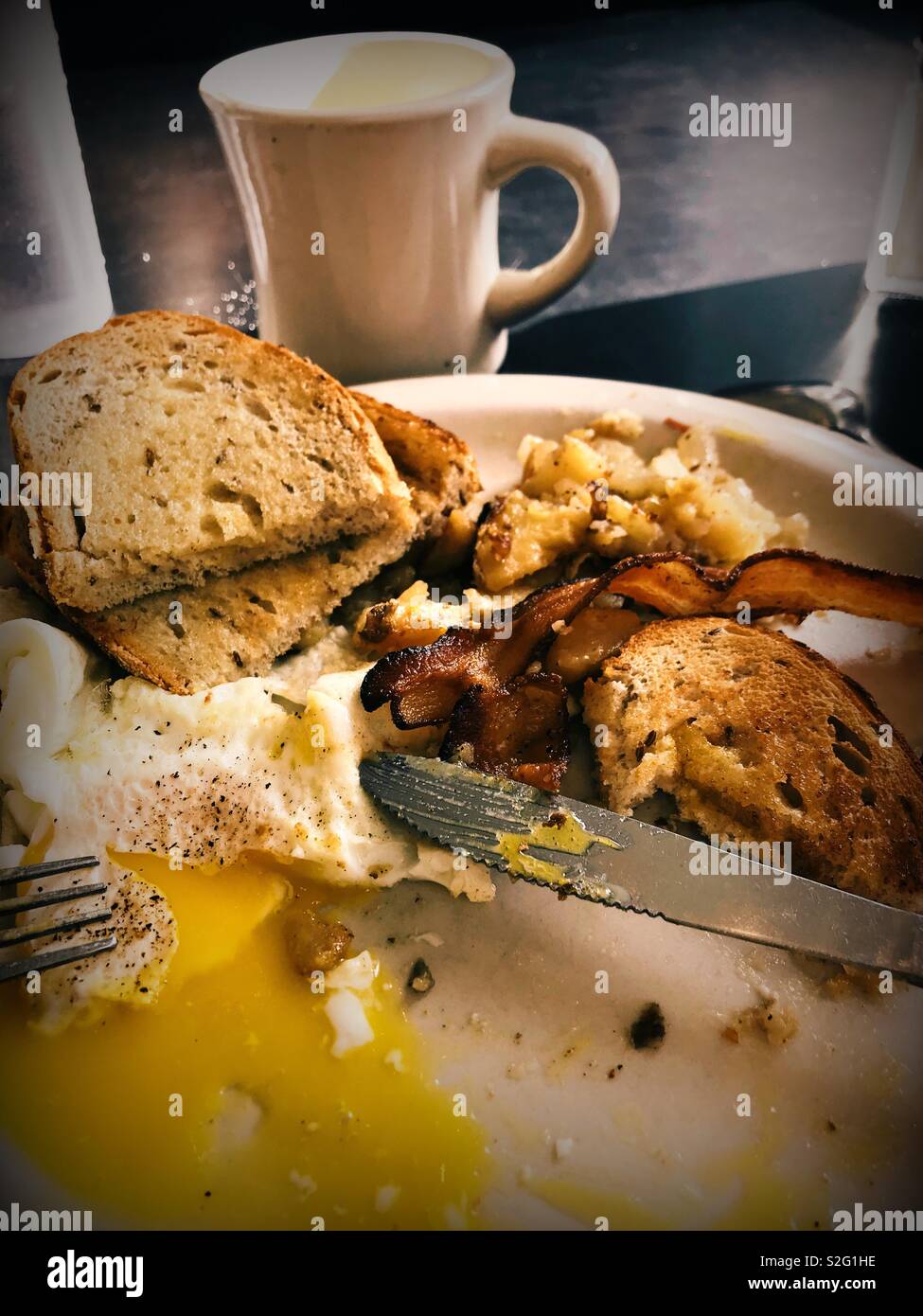 Breakfast in America Stock Photo