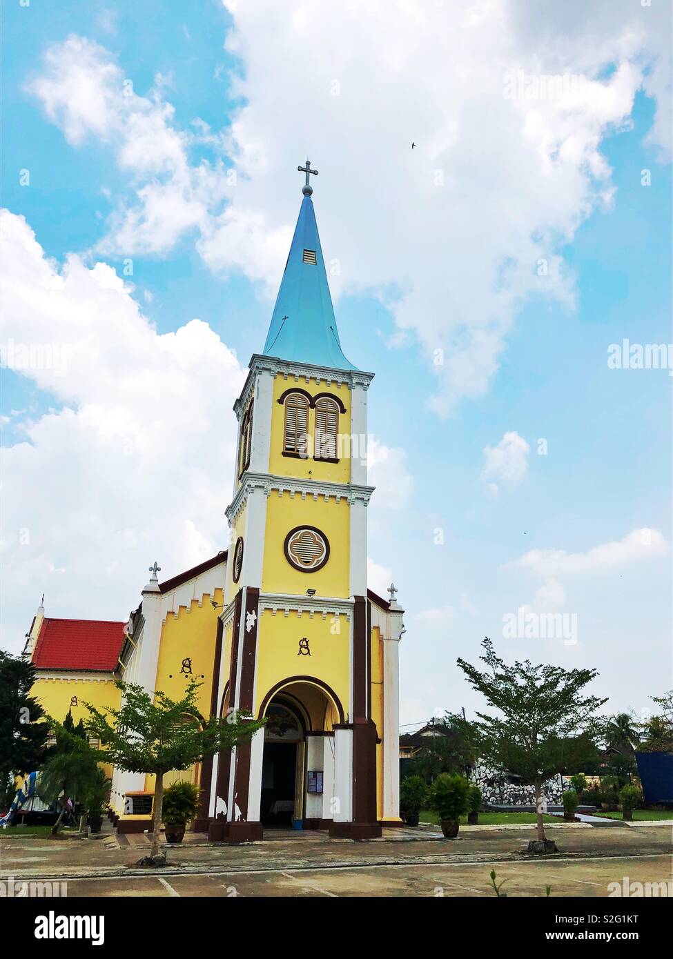 A lovely church in Teluk Intan, Perak, Malaysia Stock Photo