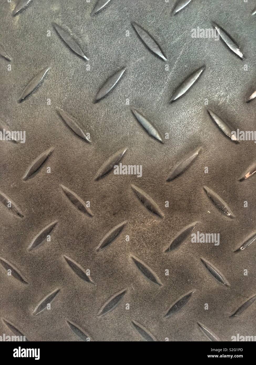 Industrial metal plate background Stock Photo