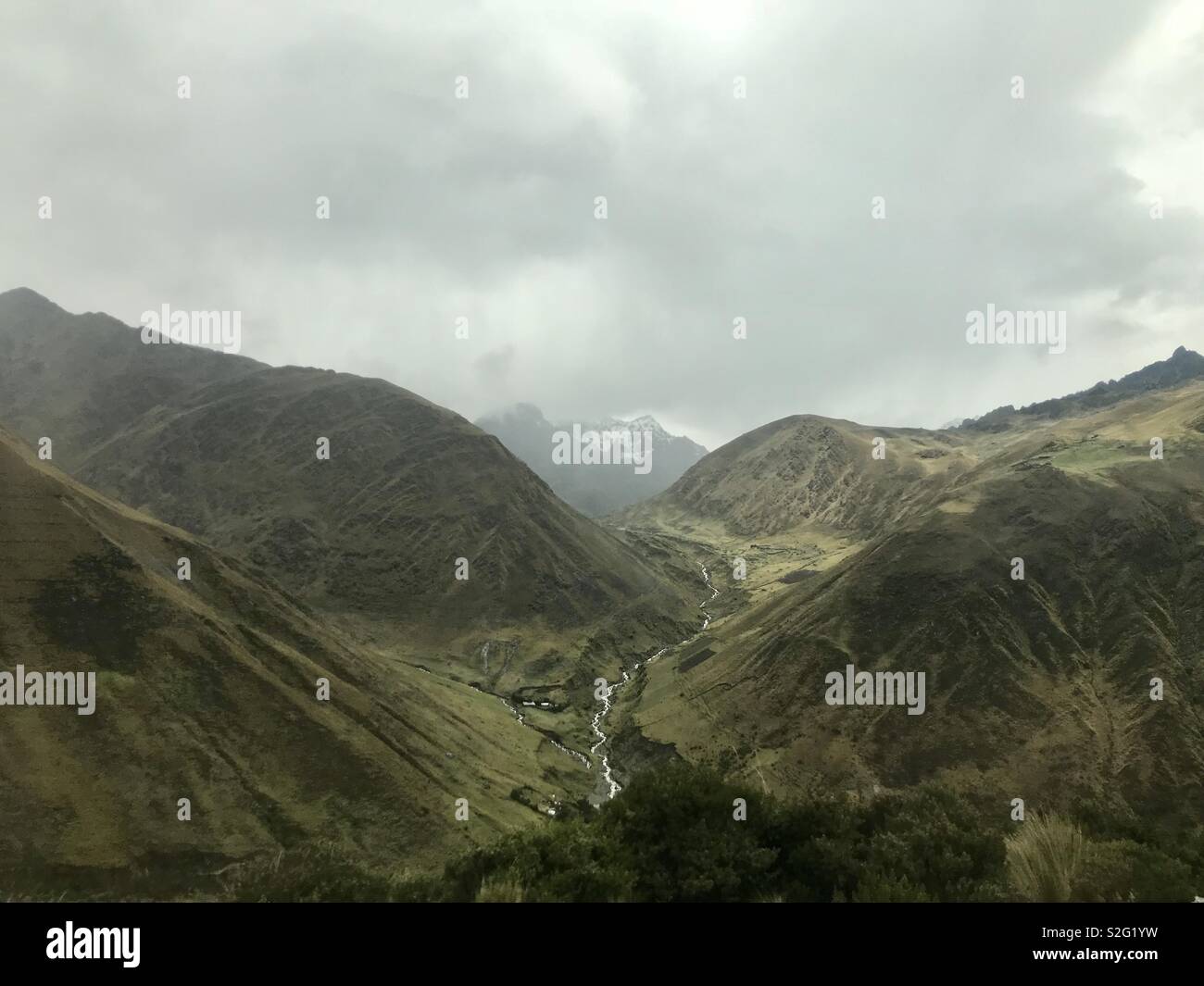 Peruvian mountains - Smartphone Captured Stock Image