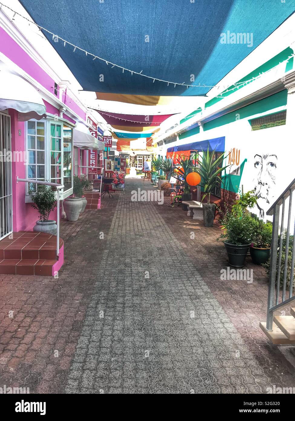 Hermanus in the Overberg district of the Western Cape Province, South Africa. - Smartphone Captured Stock Image