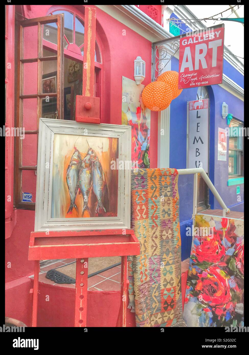 Hermanus in the Overberg district of the Western Cape Province, South Africa. - Smartphone Captured Stock Image