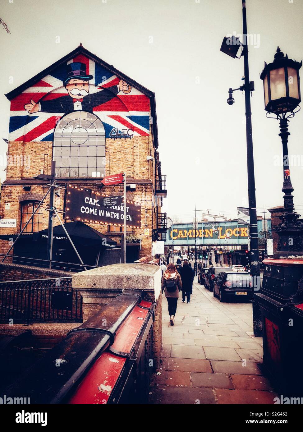 Camden Lock - Smartphone Captured Stock Image