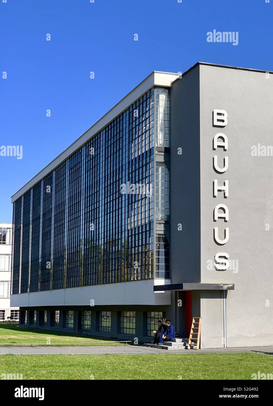 Bauhaus Dessau Foundation, Dessau, Germany. Stock Photo
