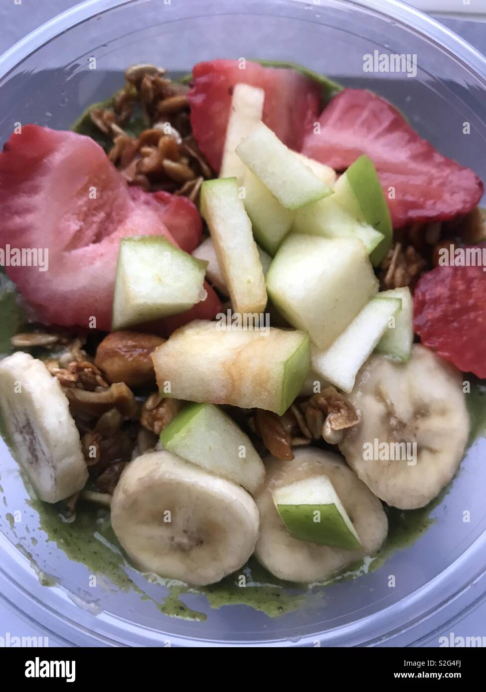 Smoothie Bowl - Smartphone Captured Stock Image