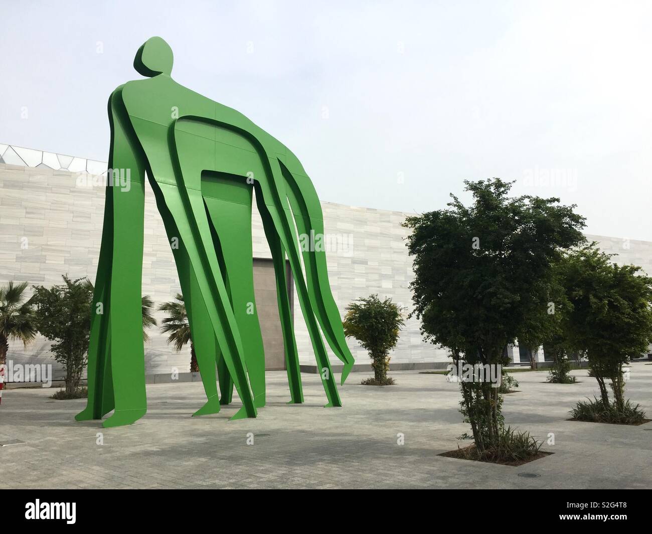 Sculpture in grounds of new Sheikh Abdullah al Salem Cultural Centre in