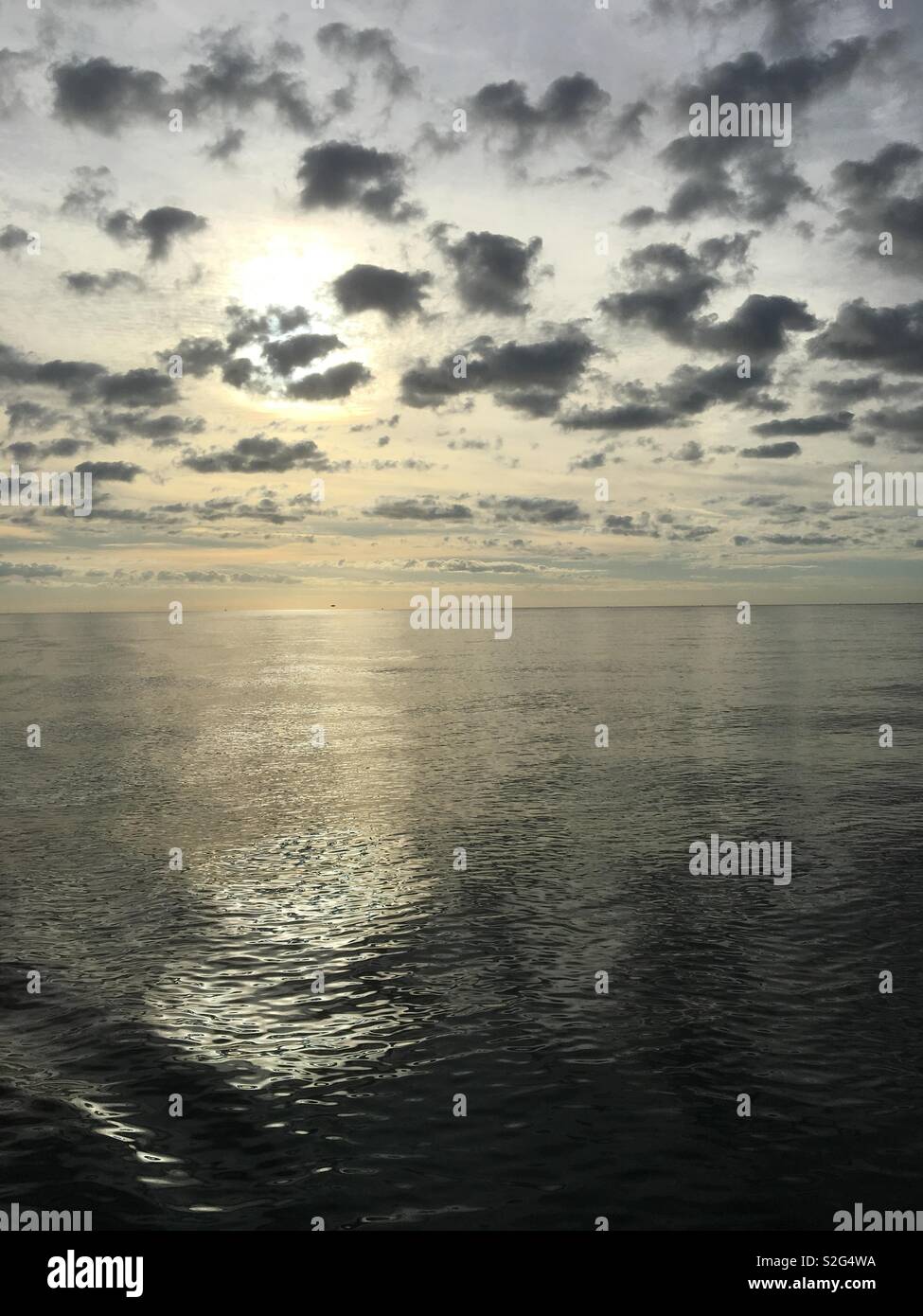 Beautiful ocean morning - Smartphone Captured Stock Image