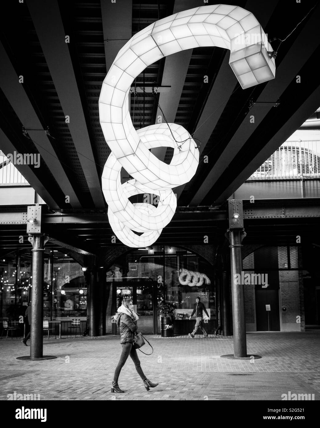 Coal Drops Yard, Kings Cross, London. - Smartphone Captured Stock Image