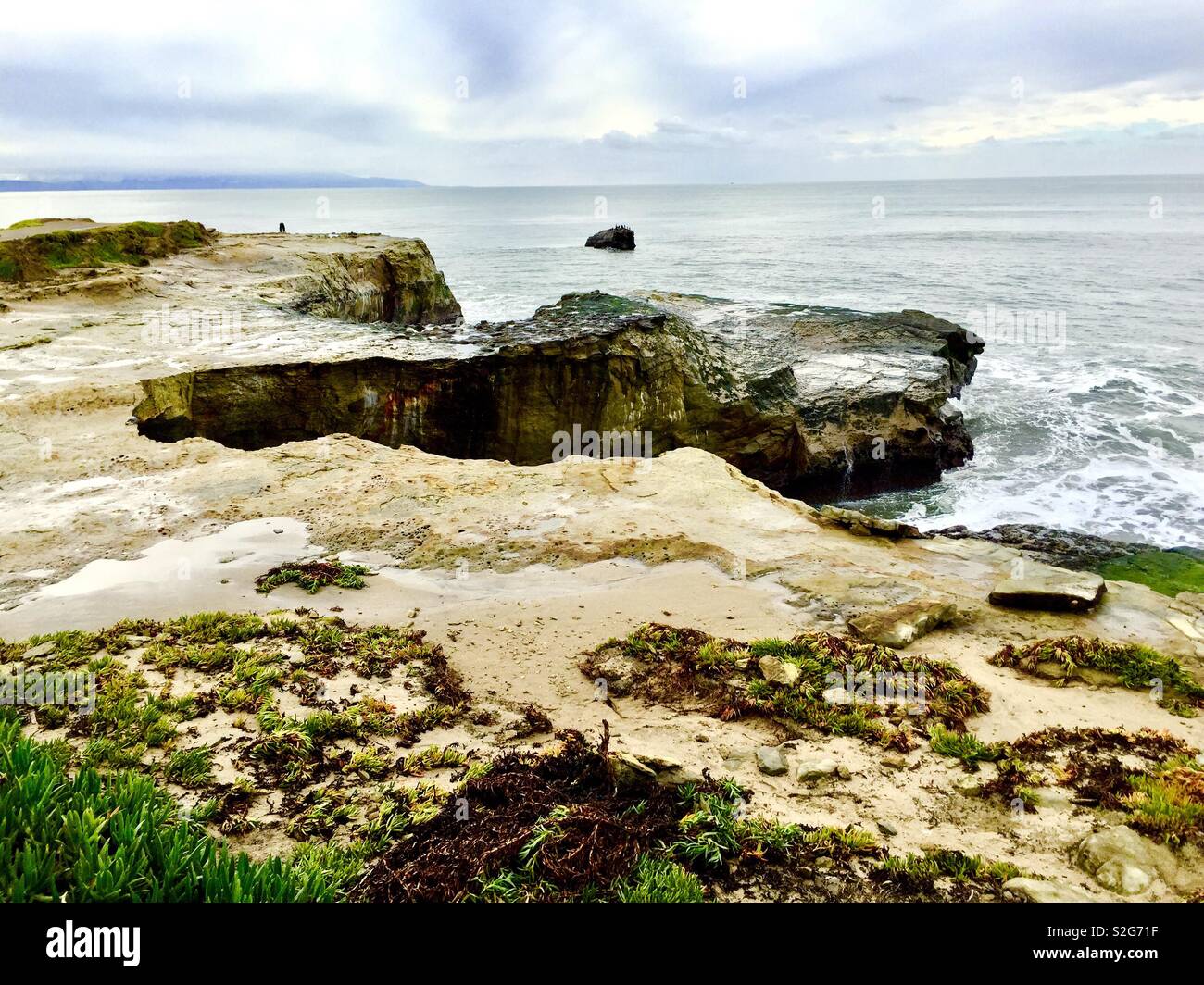 Santa Cruz Coast Stock Photo - Alamy