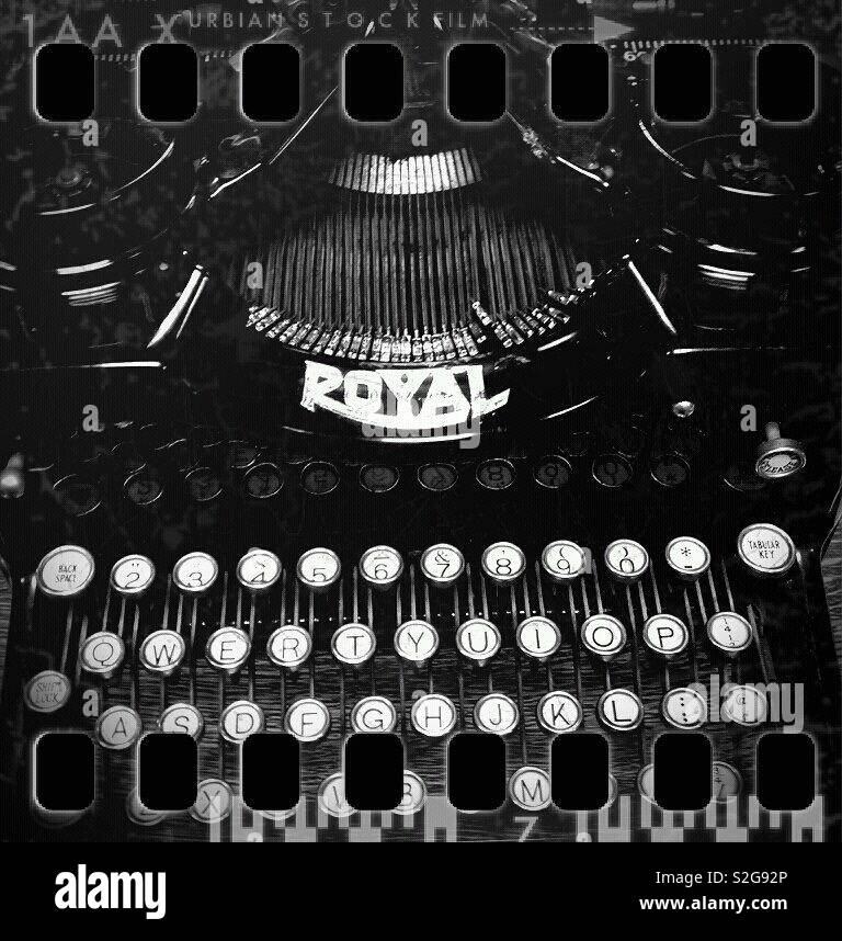 Royal typewriter Stock Photo Alamy