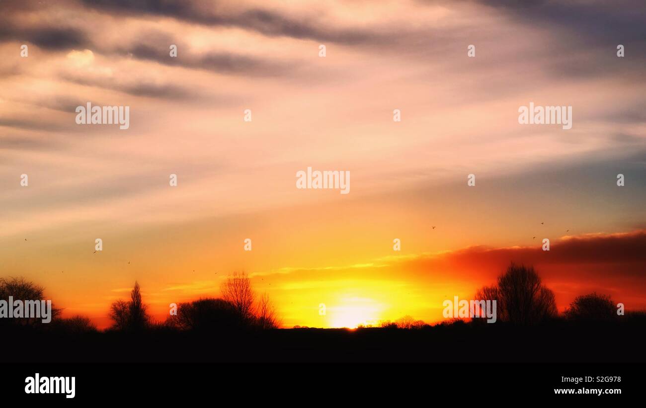 Beautiful Sunrise Stock Photo