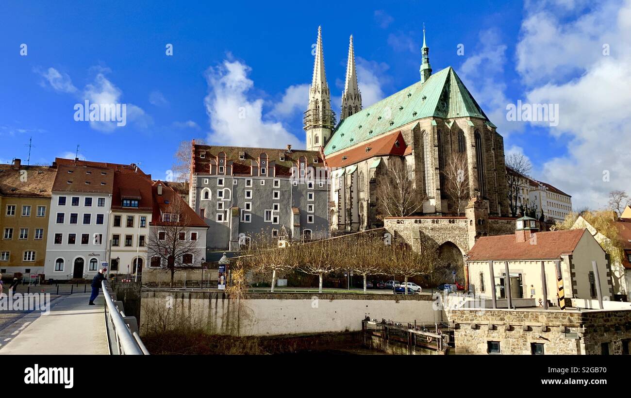 Peterskirche in Görlitz Stock Photo