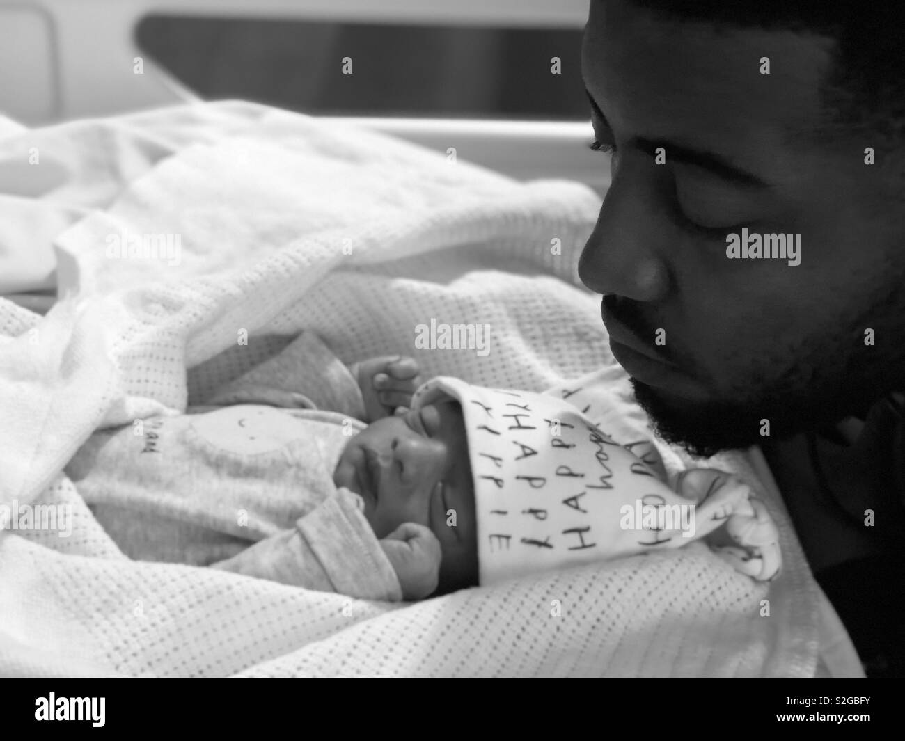 New baby, new daddy Stock Photo - Alamy