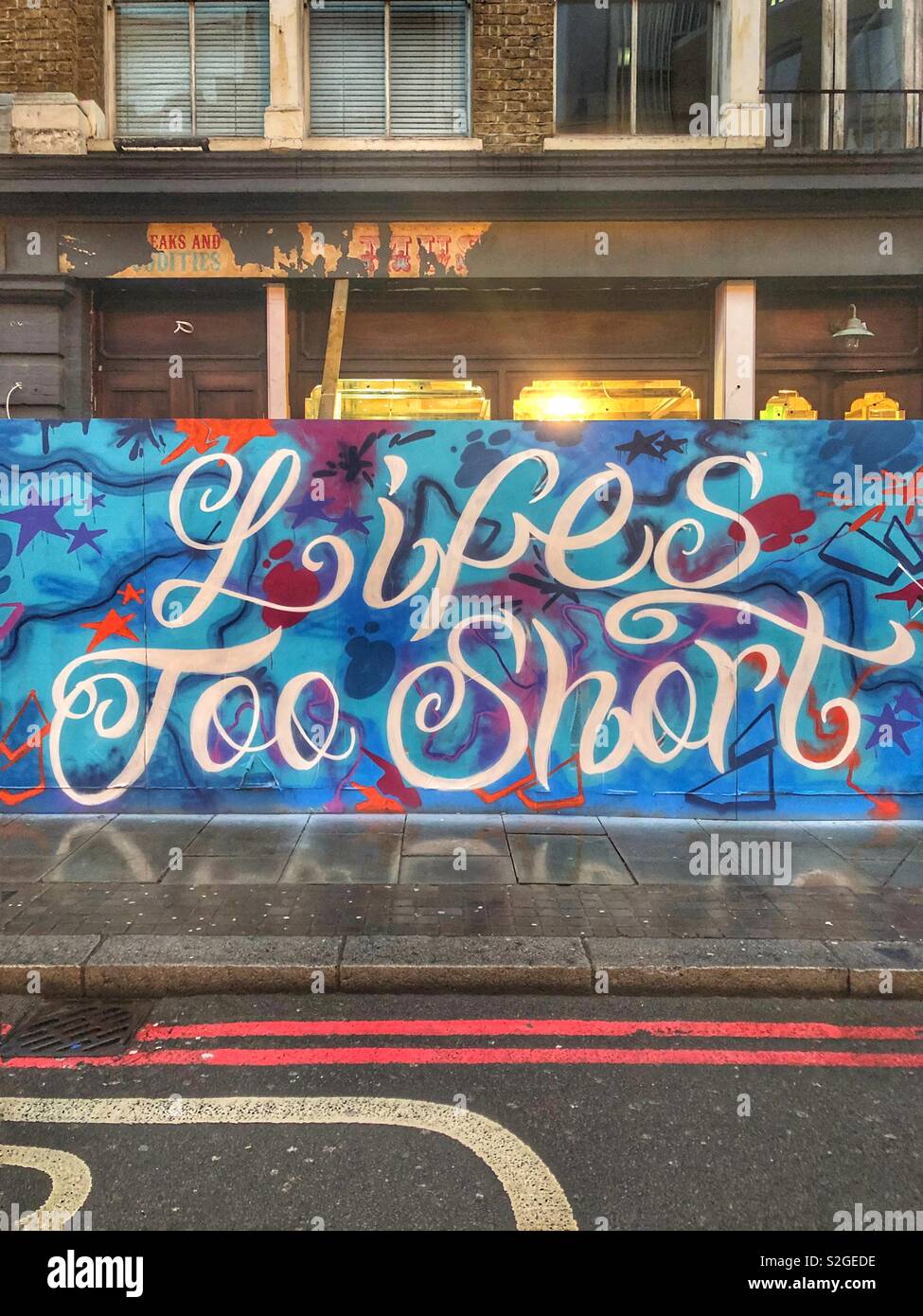Graffiti slogan hires stock photography and images Alamy