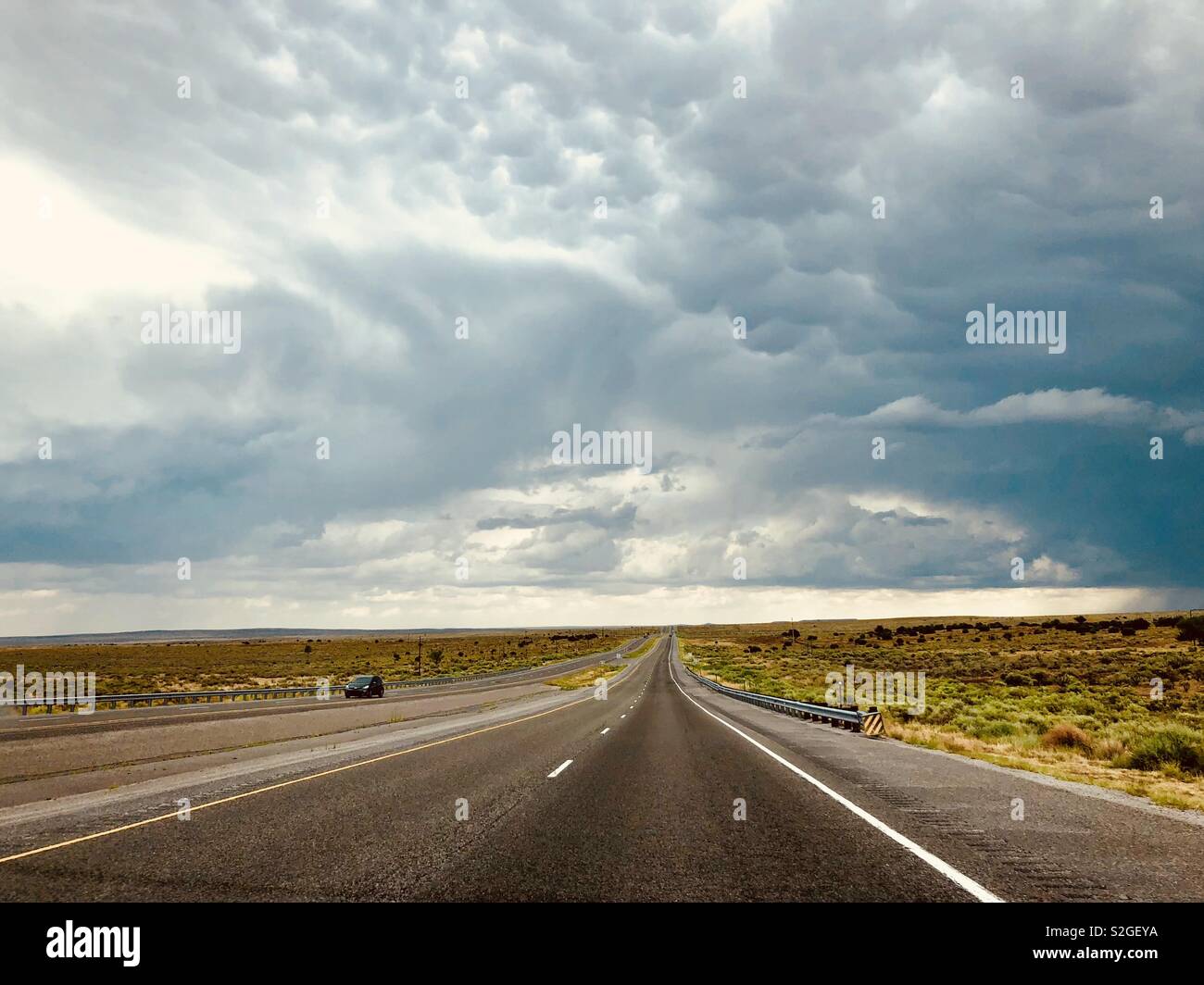 Road trip in southwest USA - Smartphone Captured Stock Image