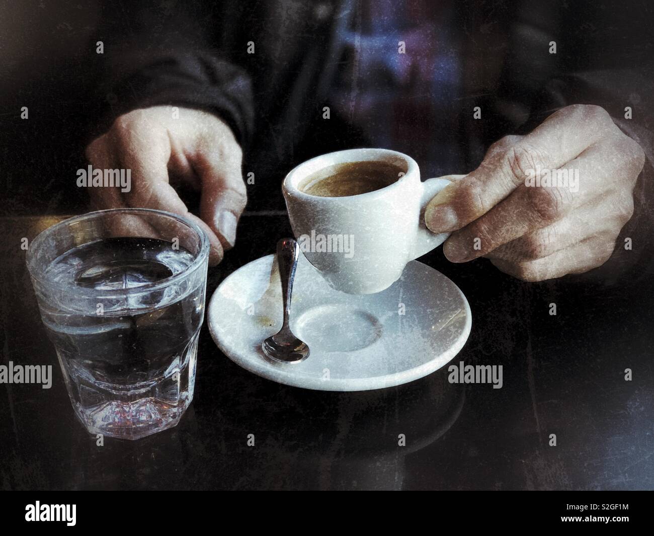 Espresso morning - Smartphone Captured Stock Image