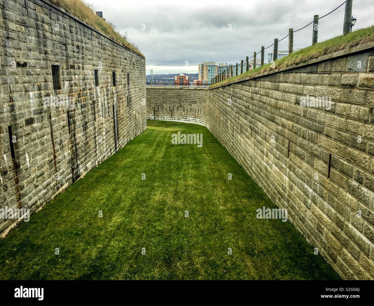 Walls of the Citadel perfectly stand their ground many years after