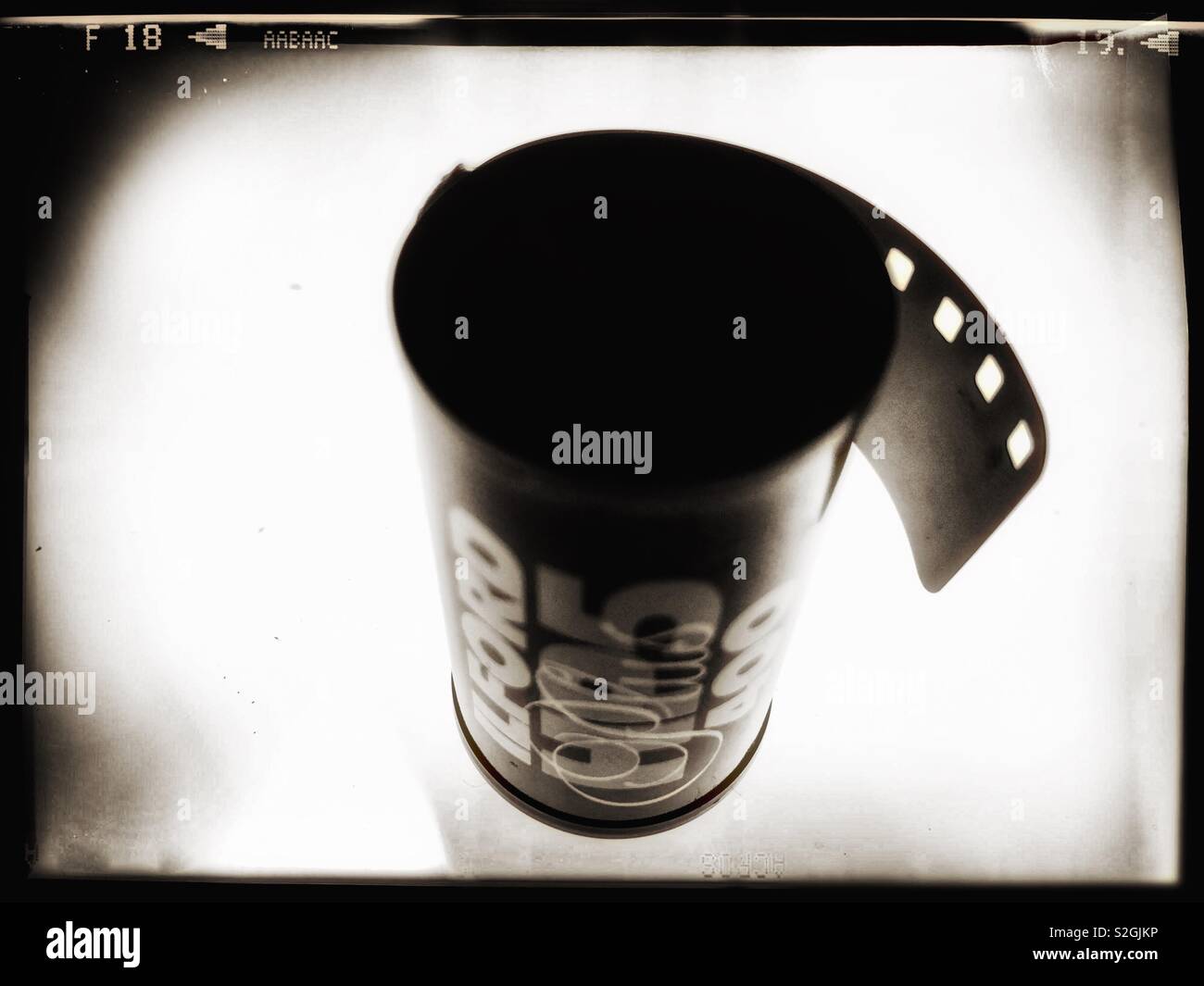 Ilford HP5 Black & White 35mm film Stock Photo Alamy