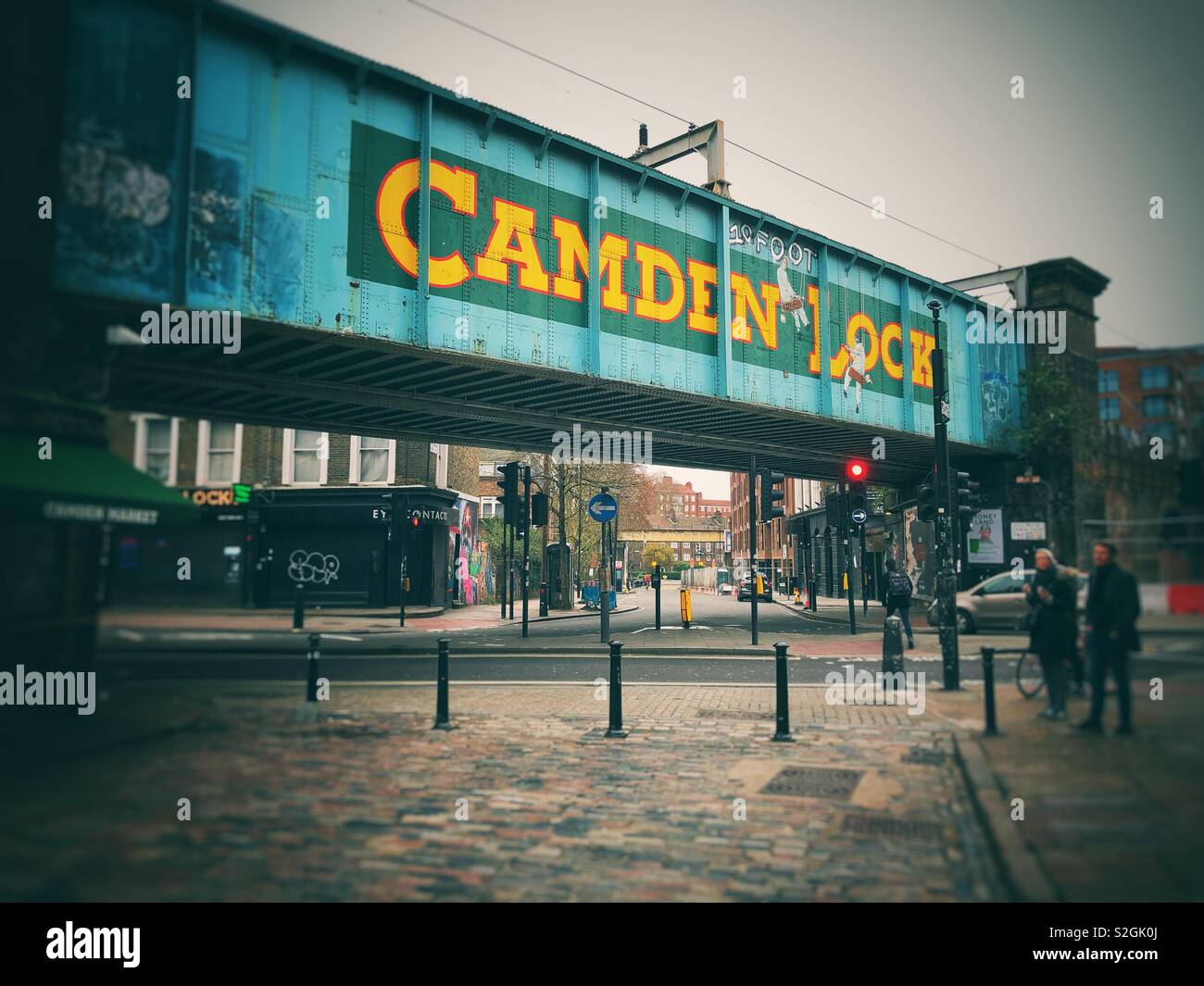 Camden Lock - Smartphone Captured Stock Image