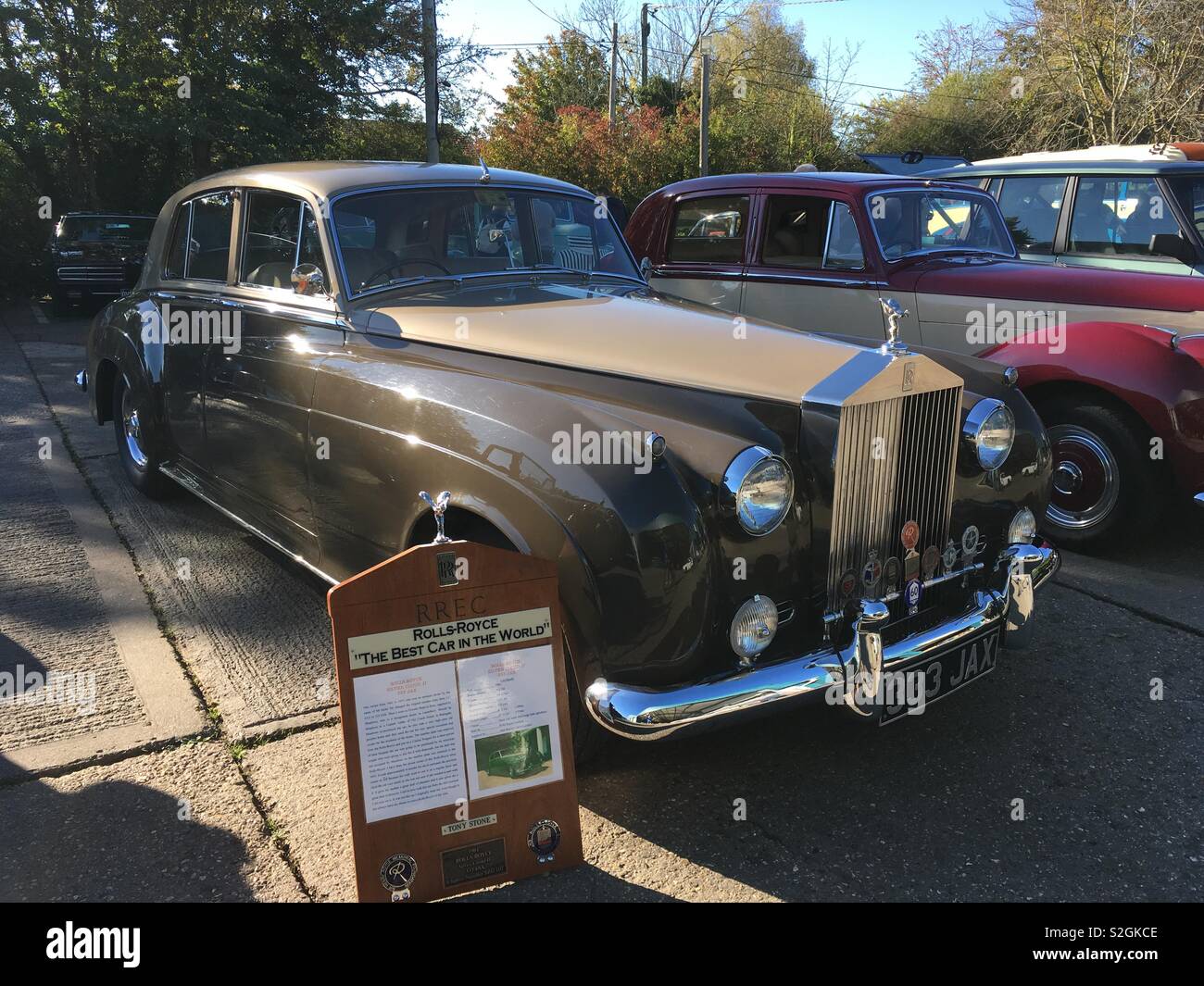 Rolls Royce Silver Cloud 11 - Smartphone Captured Stock Image