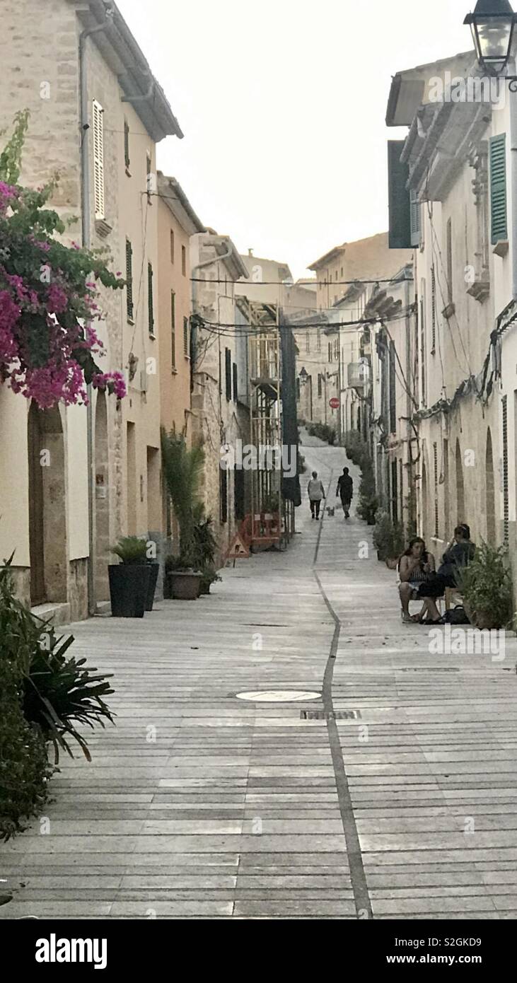 Alcudia street hi-res stock photography and images - Alamy