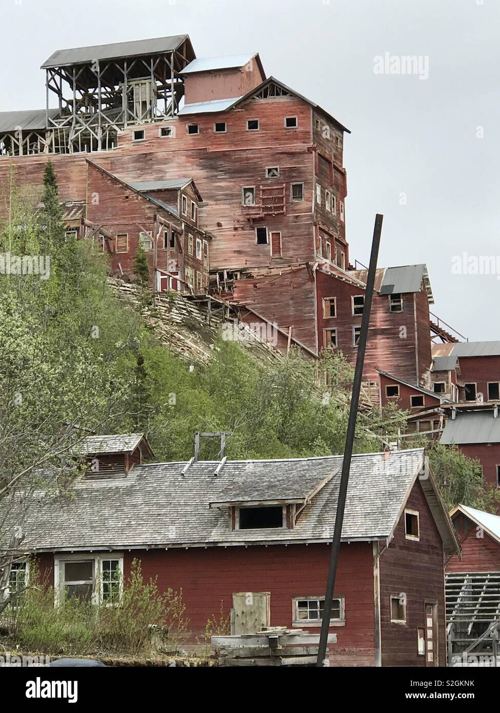 Kennecott Mine, Alaska Stock Photo Alamy