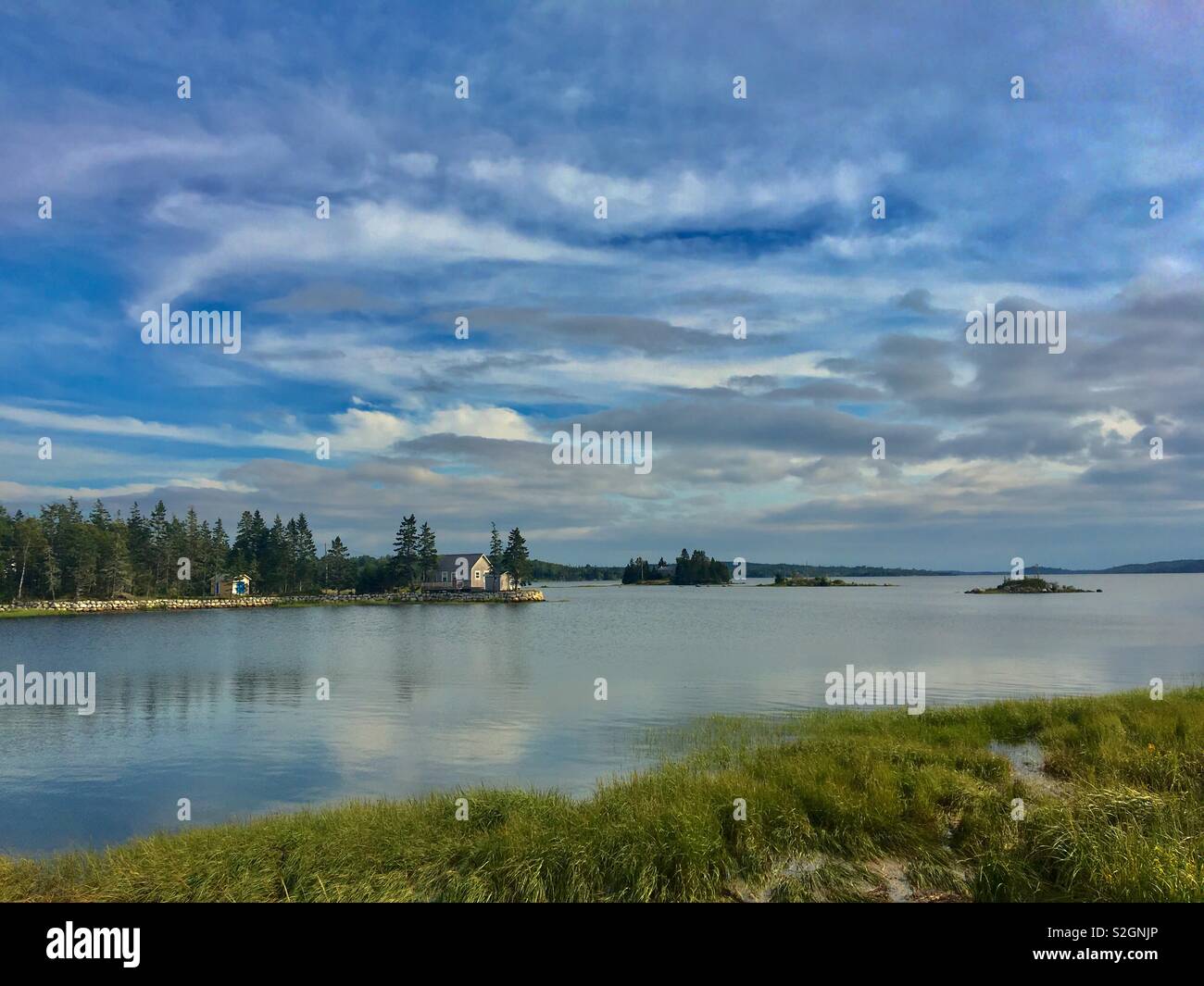 Lake Charlotte Nova Scotia Canada Stock Photo Alamy