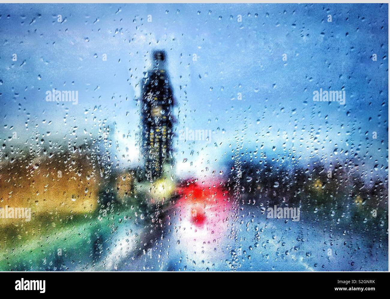 Westminster weather - Smartphone Captured Stock Image