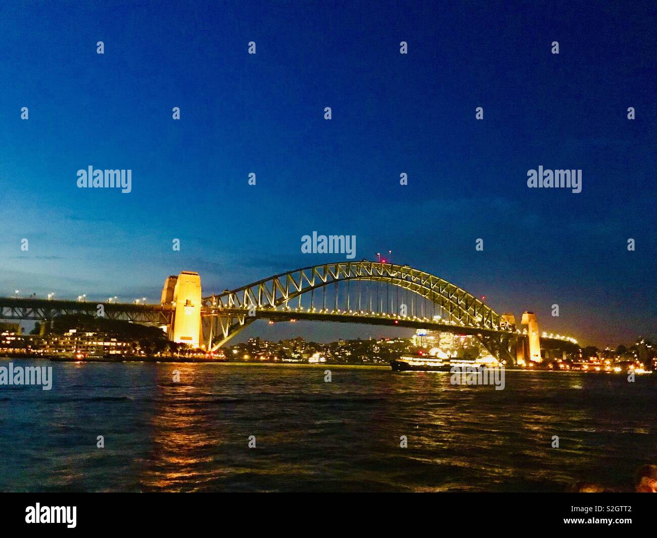 Sydney Harbour Bridge in Australia NSW Stock Photo