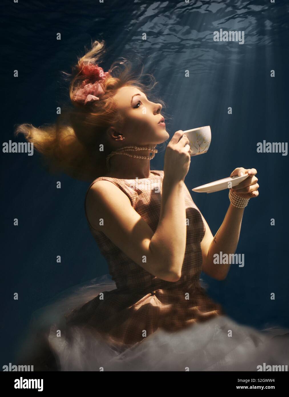 Tea under the sea Stock Photo - Alamy
