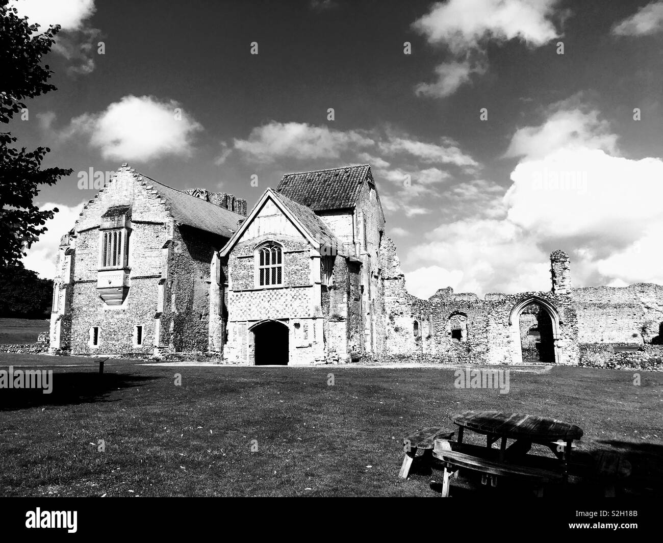 Castle Acre Priory, Norfolk UK Stock Photo
