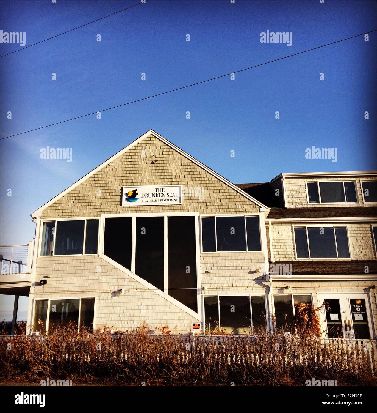 The Drunken Seal, Sandwich, Cape Cod - Smartphone Captured Stock Image