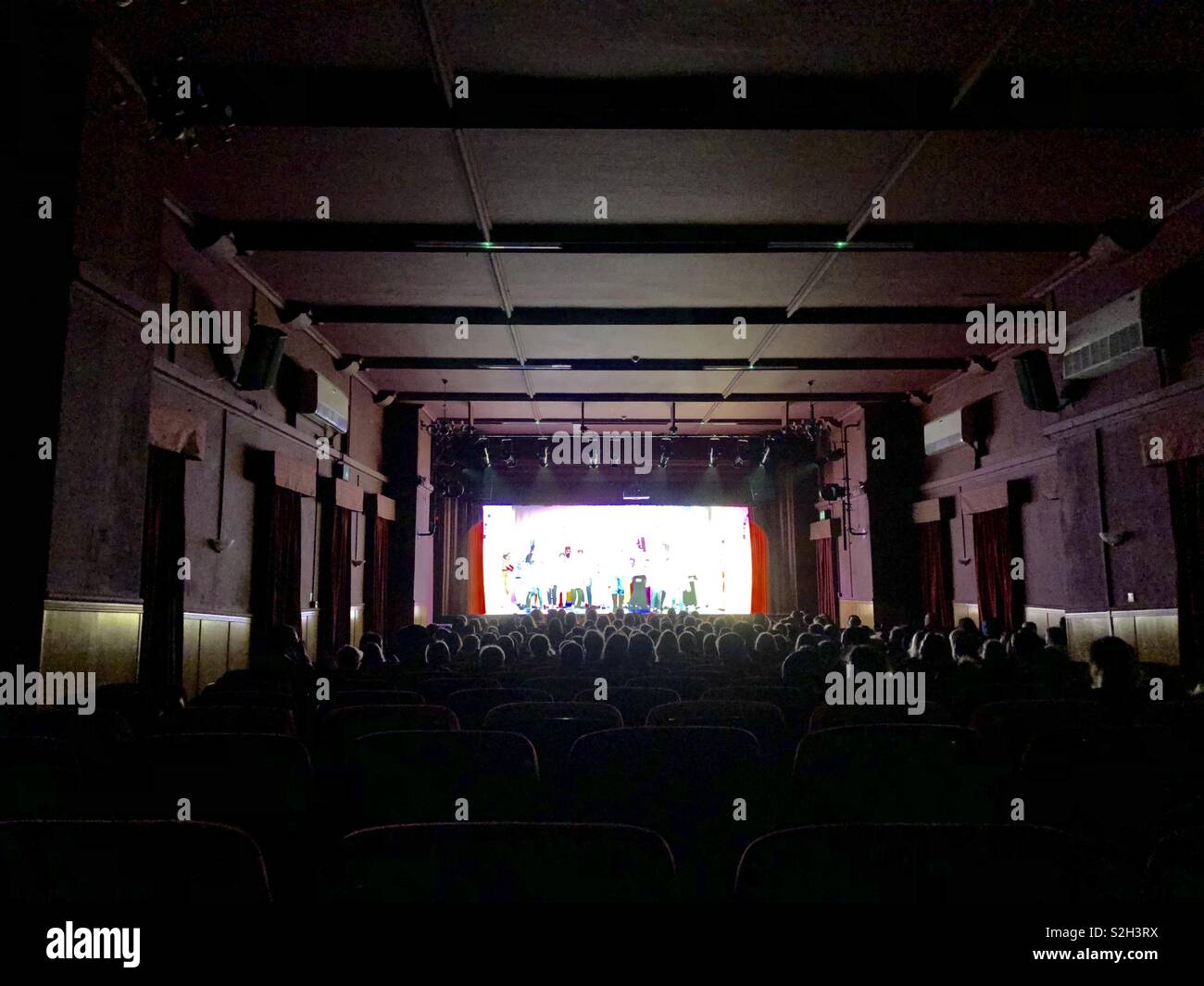 Inside a theatre - Smartphone Captured Stock Image