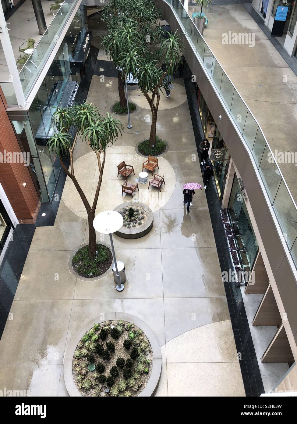 Santa Monica Place Mall. Santa Monica California Stock Photo Alamy