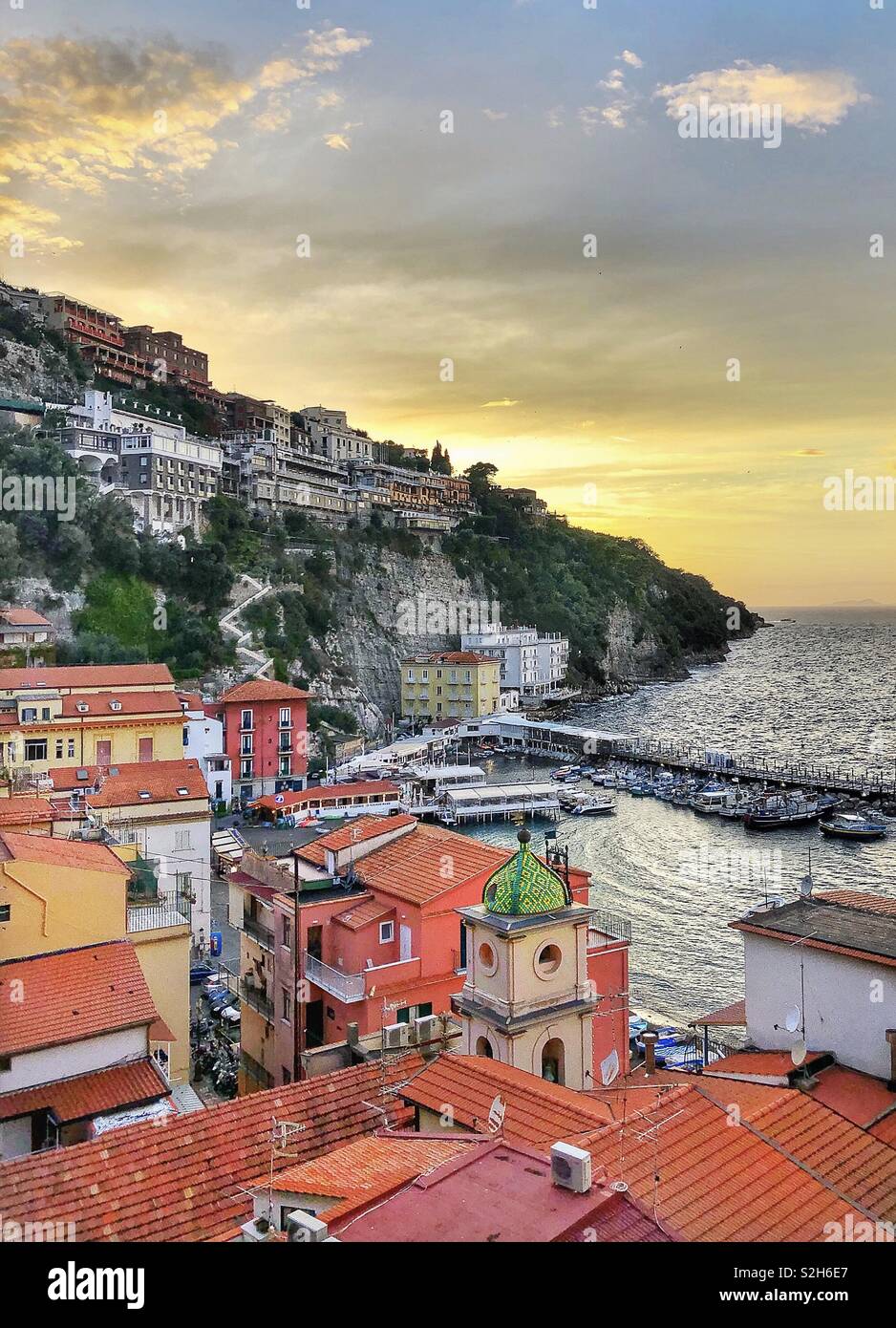 Beautiful Sorrento town, Italy Stock Photo Alamy