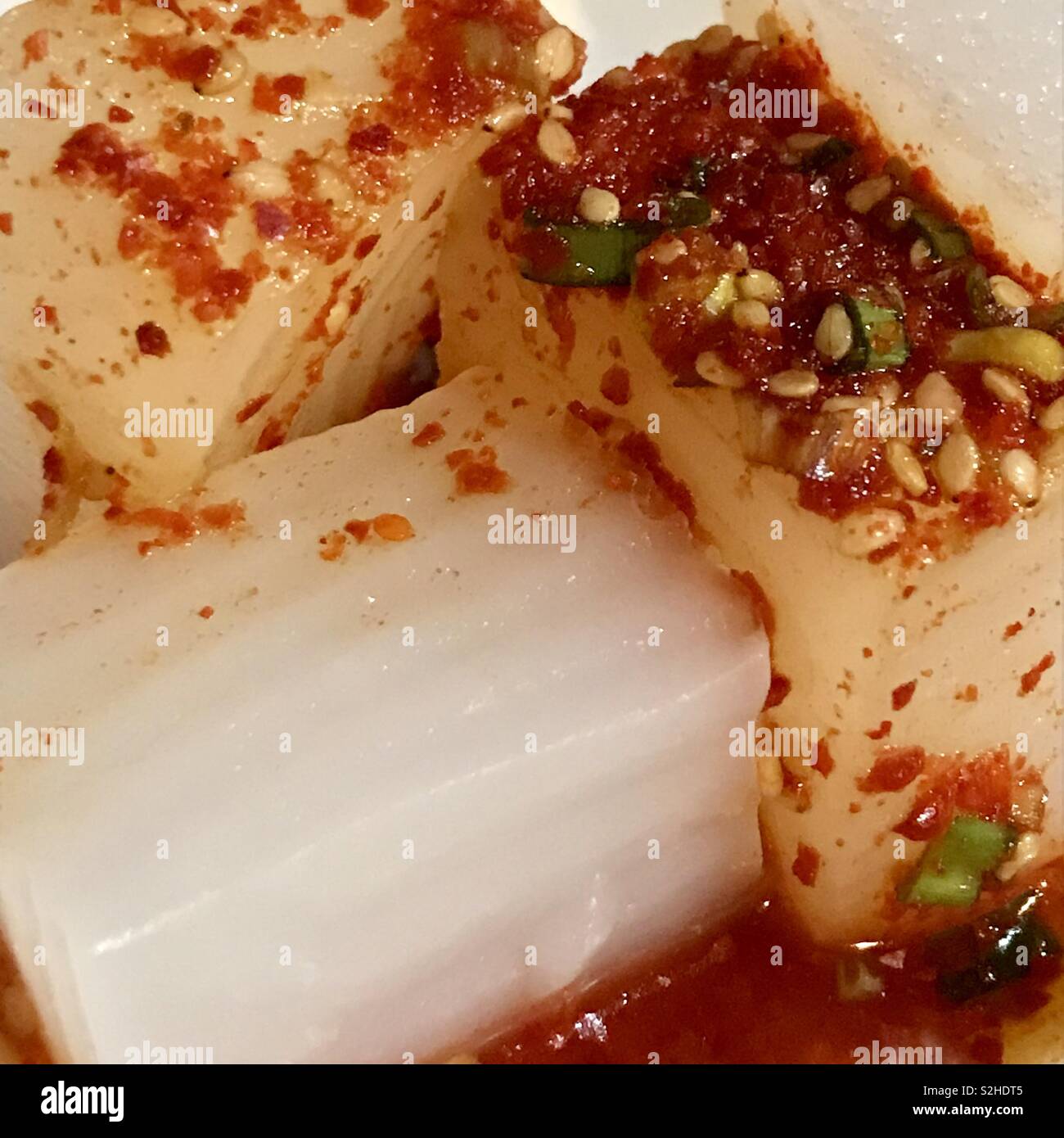 Korean Spicy Jelly Stock Photo Alamy