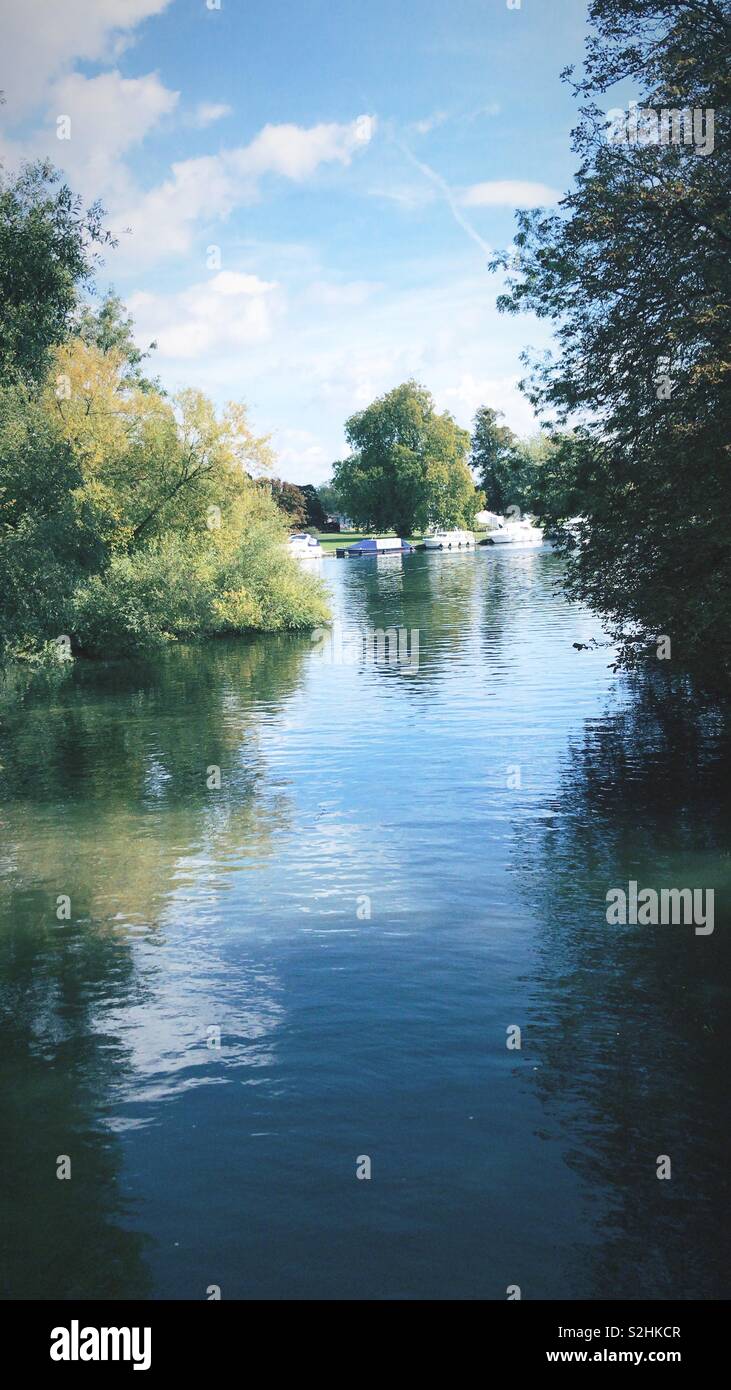 River in Henley Stock Photo