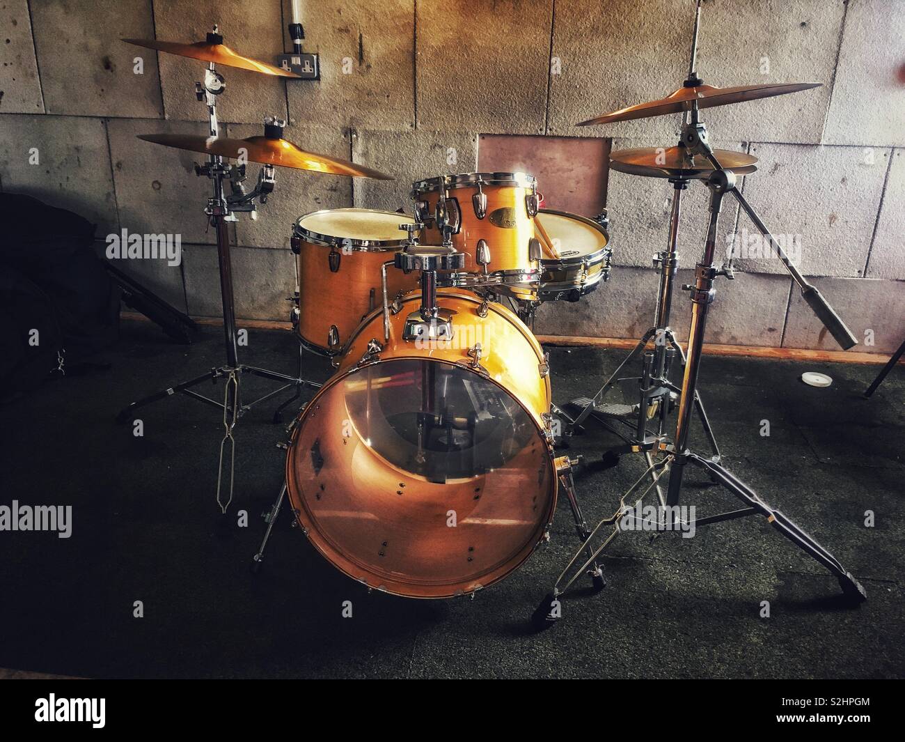 Small drum kit Stock Photo