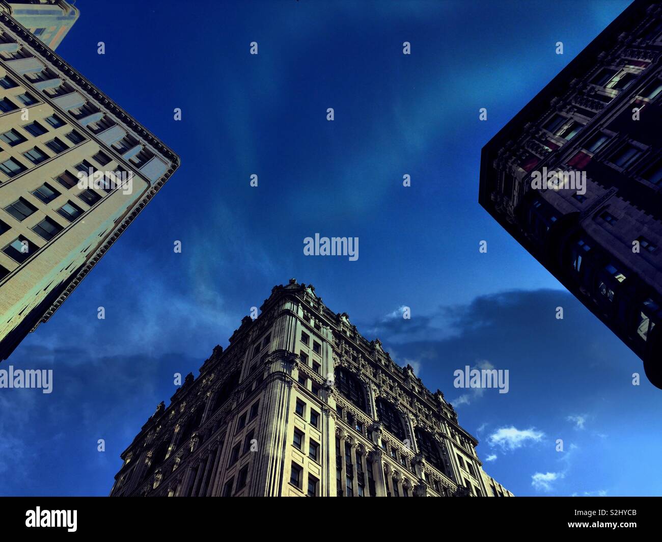 95 Madison Ave., the Emmett building is a landmark in nomad, NYC, USA - Smartphone Captured Stock Image