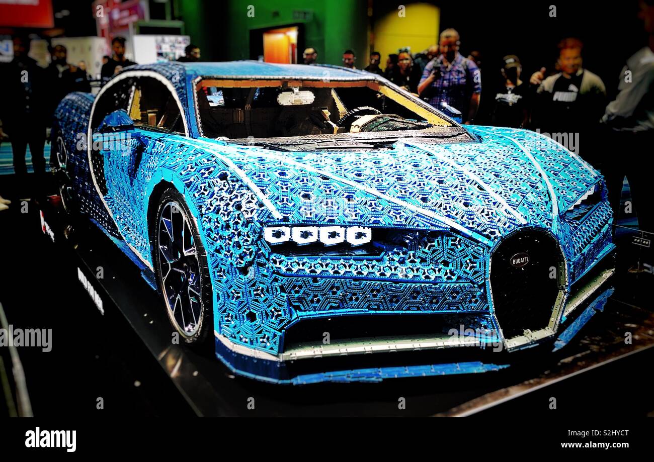 Bugatti Chiron made out of LEGO Stock Photo - Alamy
