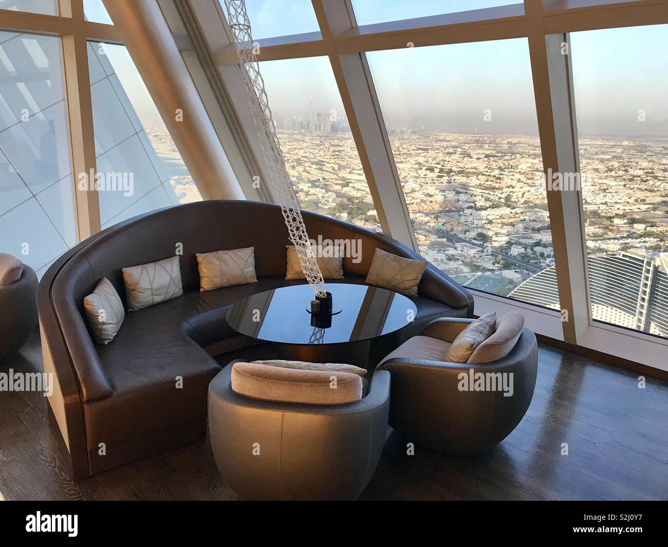 Gold on 27. Burj al Arab - Smartphone Captured Stock Image