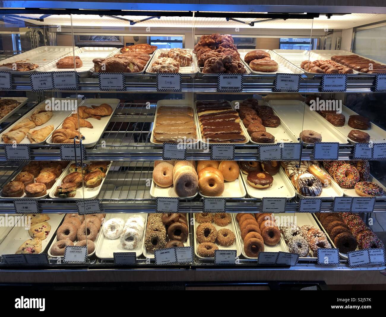 Bakery food on display in Telluride, co Stock Photo Alamy
