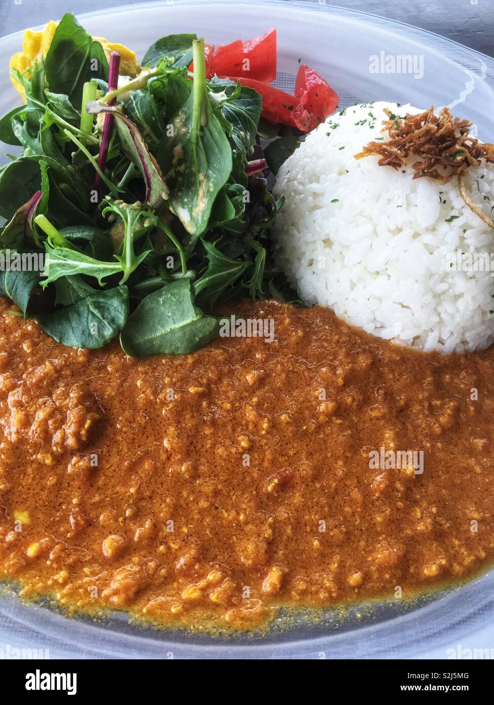 Butter Chicken Curry Stock Photo - Alamy