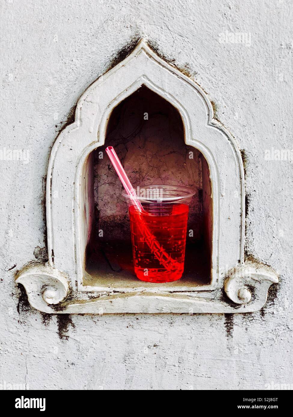 Buddhist offering - Smartphone Captured Stock Image
